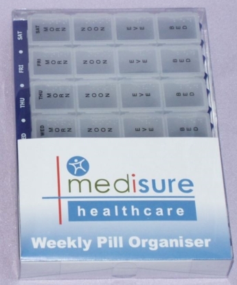 Picture of £8.99 MEDISURE PILL BOX DAILY X-L (3)