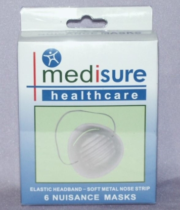 Picture of £2.49 MEDISURE DUST/PARTICLE MASKS (6)