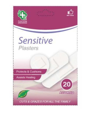 Picture of £1.00 SENSITIVE PLASTERS X 20 (12)