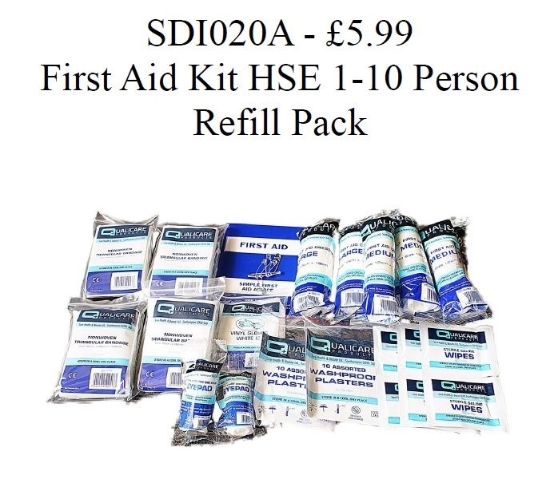Picture of £6.99 QUALICARE FIRST AID KIT REFIL (1)