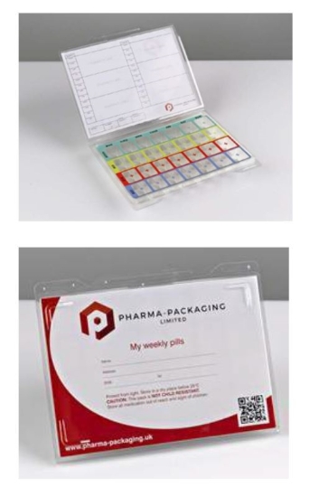 Picture of BLISTER TRAYS WEEKLY QUADS (250)