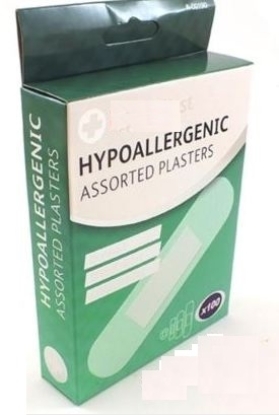 Picture of £1.49 HYPOALLERGENIC PLASTERS 100s (24)