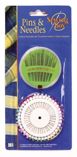 Picture of £1.00 PINS & NEEDLES SEWING BOX (12)