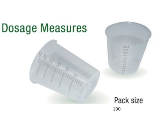 Picture of 30ml MEDICINE MEASURES (100)