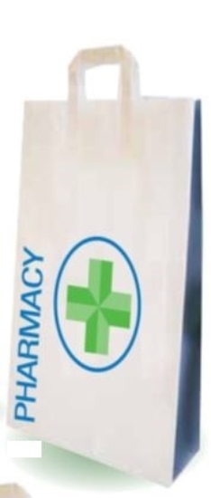 Picture of PAPER HANDLE SCR. BAGS 415x120x320 (250