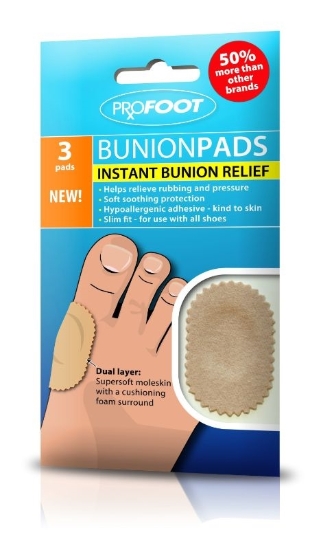 Picture of £1.69 PRO-FOOT BUNION PADS (6)