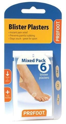 Picture of £4.29 PRO-FOOT ASST BLISTER PLASTERS (6)