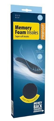 Picture of £7.99 PRO-FOOT MEMORY FOAM INSOLES (7)