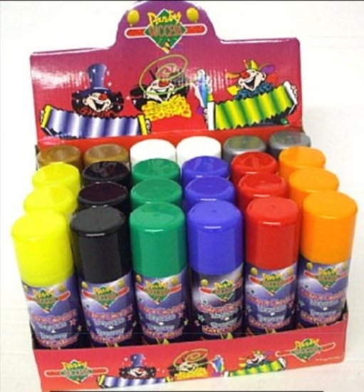 Picture of £1.00 COLOUR HAIRSPRAY BLACK (12)