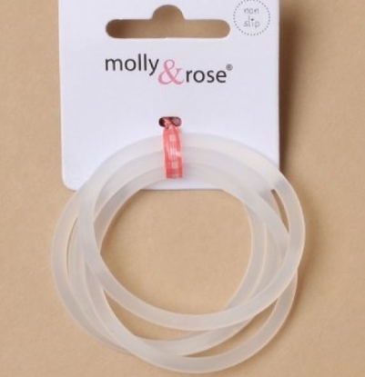 Picture of £1.00 MOLLY ROSE CLEAR HAIR ELASTIC (6)