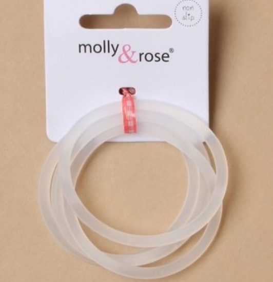 Picture of £1.00 MOLLY ROSE CLEAR HAIR ELASTIC (6)