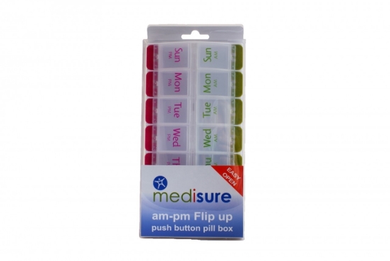 Picture of £3.99 MEDISURE PILL BOX DUO FLIP UP (6)